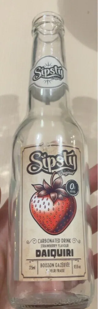 Daiquiri Carbonated Drink Strawberry Flavour / Boisson Gazeuse Goût Fraise
