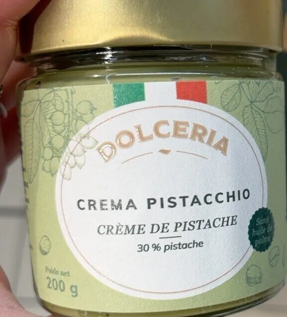 CREMA PISTACCHIO CRÈME DE PISTACHE