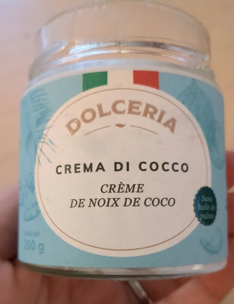 CREMA DI COCCO CRÈME DE NOIX DE COCO