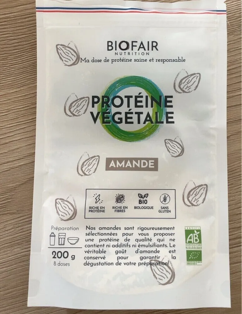 PROTÉINE VÉGÉTALE AMANDE