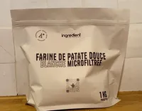 Farine de patate douce blanche