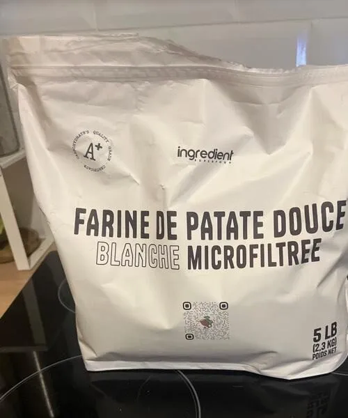 Farine de patate douce microfiltrée