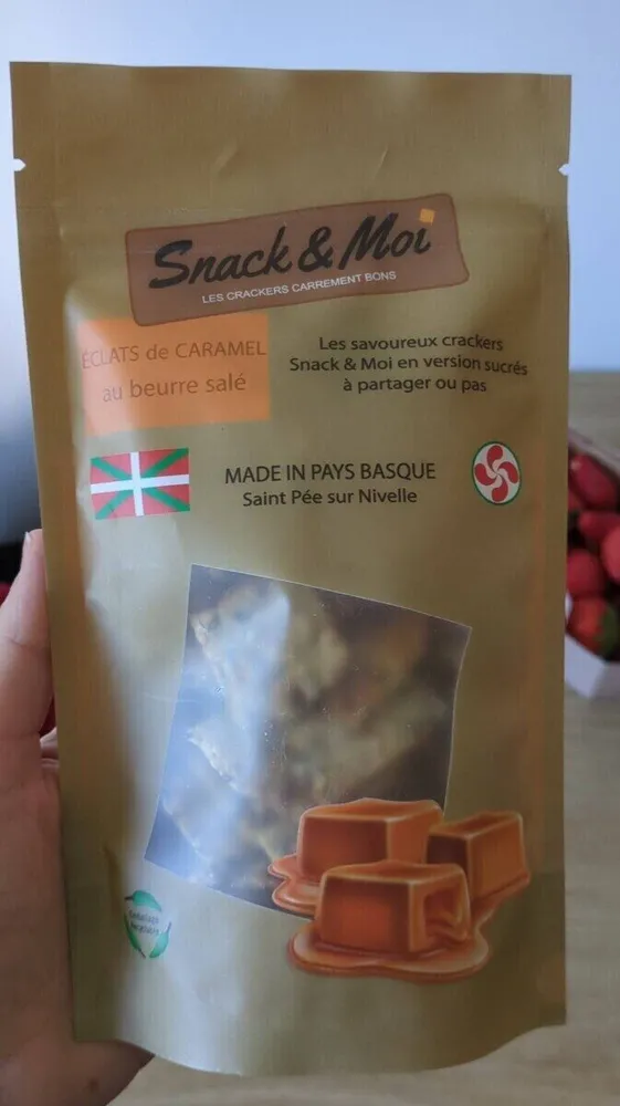 Crackers Éclats De Caramel Au Beurre Salé
