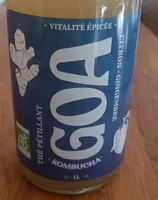 Kombucha Goa Gingembre citron