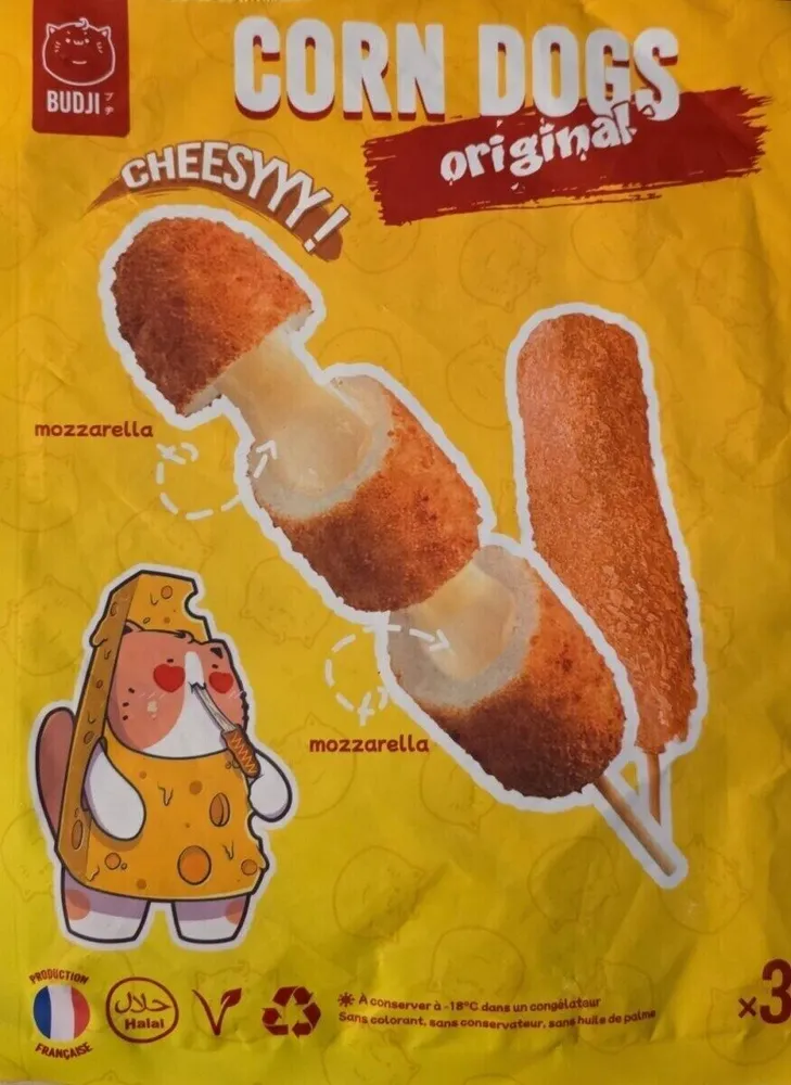 Corn dogs cheesyyy