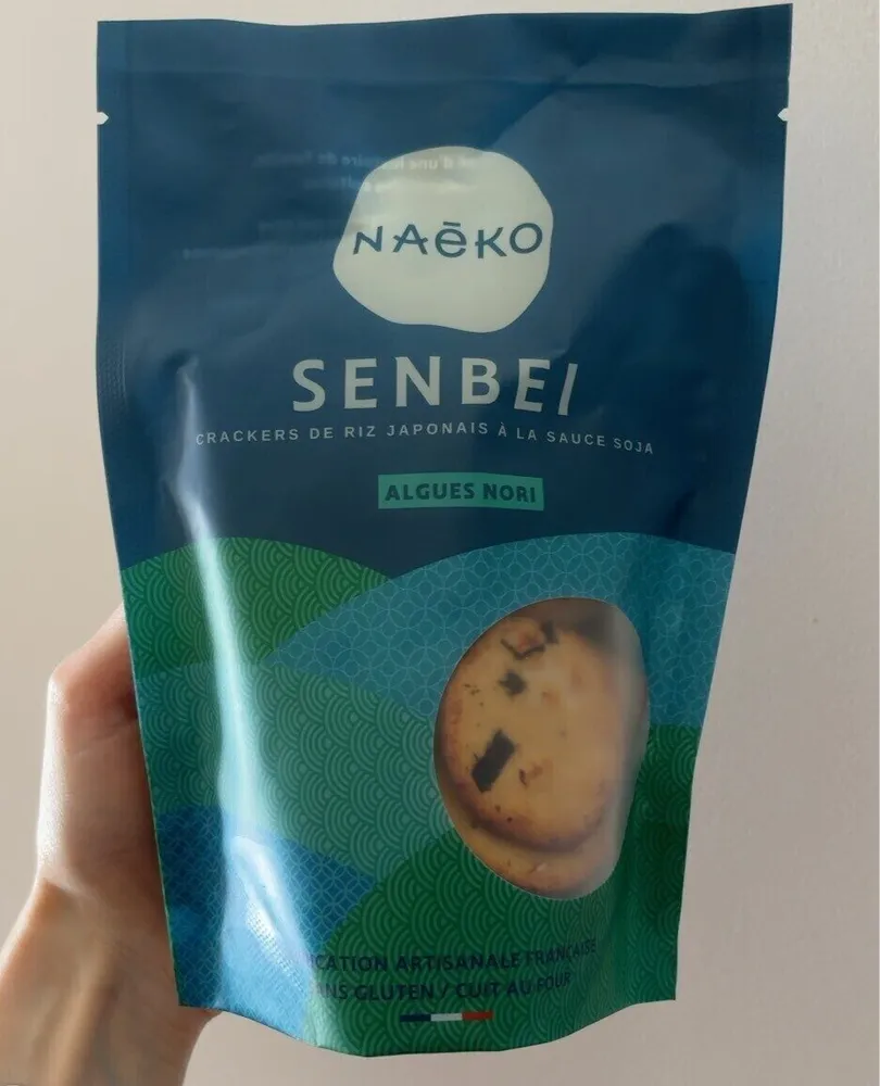 Senbei crackers de riz japonais à la sauce soja