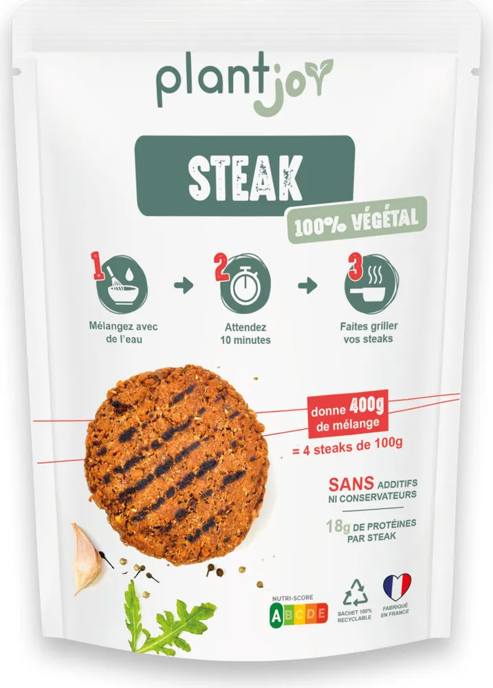 Steak végétal