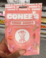 MINIS CONES Chocolat aux Fraises