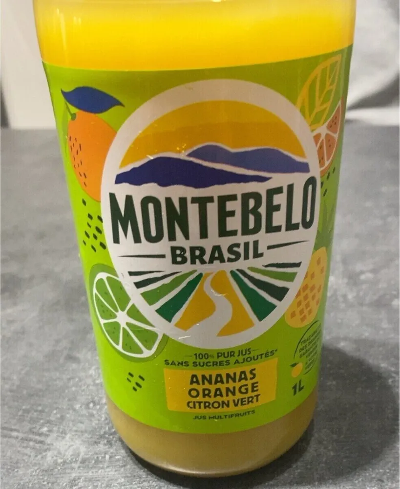 ANANAS ORANGE CITRON VERT