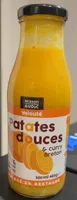 Velouté patates douces & curry breton