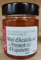 Miel d'acacia et Piment d'Espelette