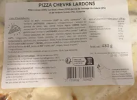 PIZZA CHEVRE LARDONS
