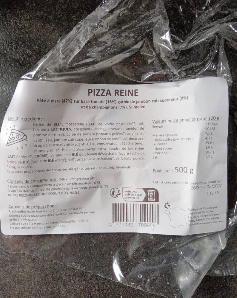 Pizza reine