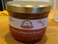 Sauce bolognaise de porc