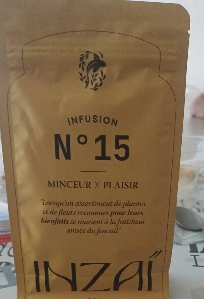 Infusion numero 15 minceur