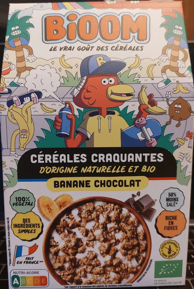 Cereales Craquantes Banane Chocolat