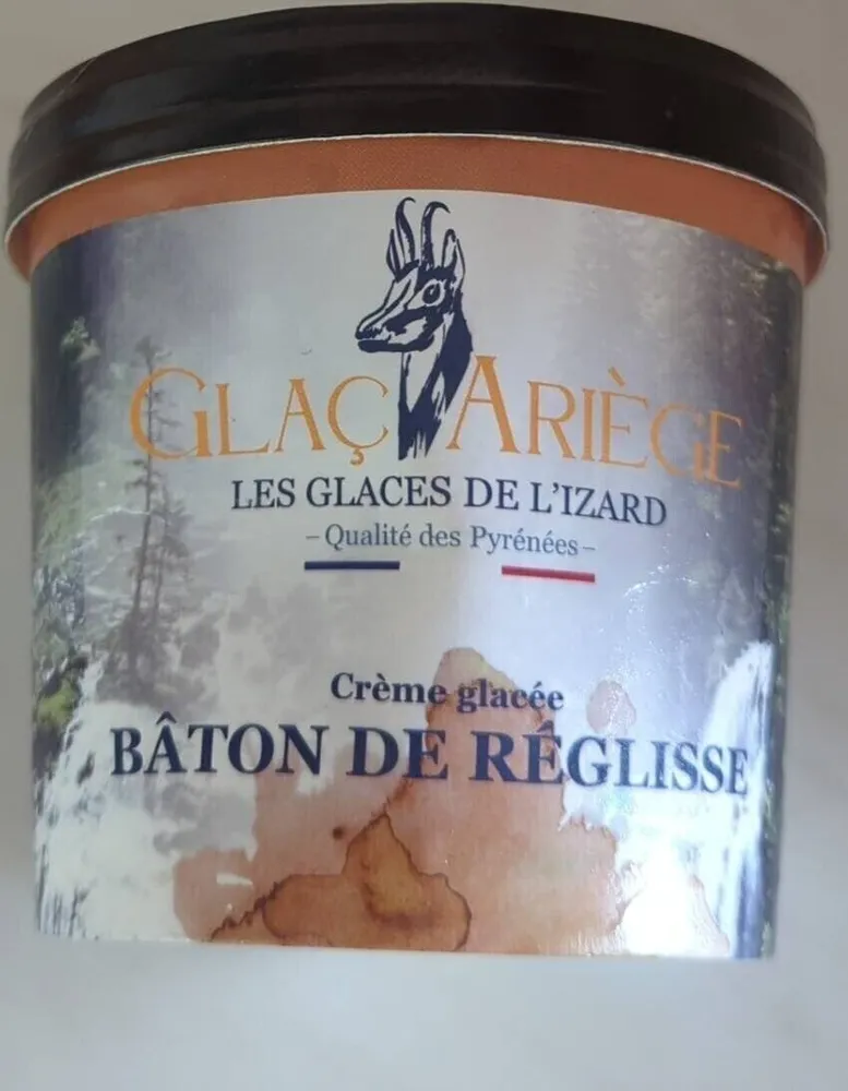Crème glacée bâton de réglisse