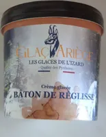 Crème glacée bâton de réglisse