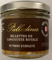 Rillettes de langouste royale au piment d’Espelette