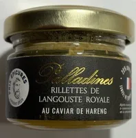 Rillettes de langouste royale au caviar de hareng