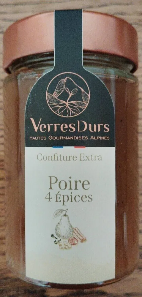 Confiture Extra Poire 4 épices