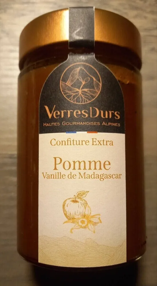 Confiture Extra Pomme Vanille de Madagascar