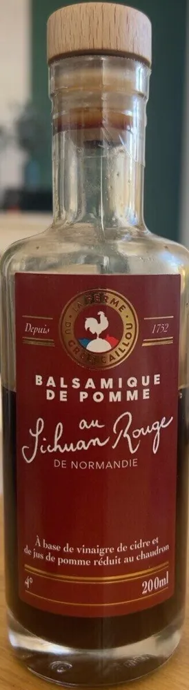 Basalmique de pomme au sichuan rouge