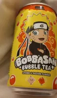 Bobbasan bubble tea lychee and passion flavor