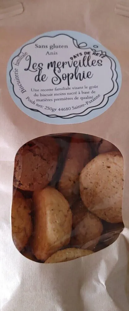Les merveilles de Sophie sans gluten Anis