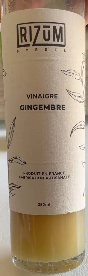 Vinaigre de gingembre