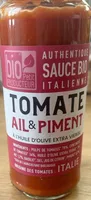 Sauce tomate bio ail et piment a l’huile d’olive