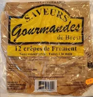 12 crêpes de froment