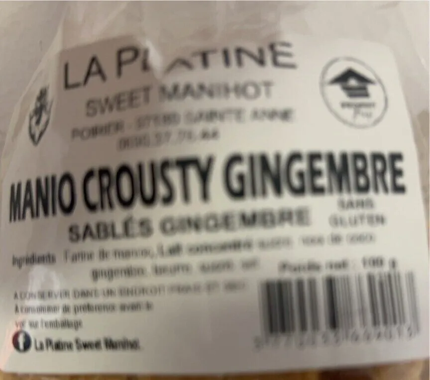 Manioc crousty Gingembre