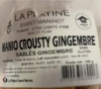 Manioc crousty Gingembre