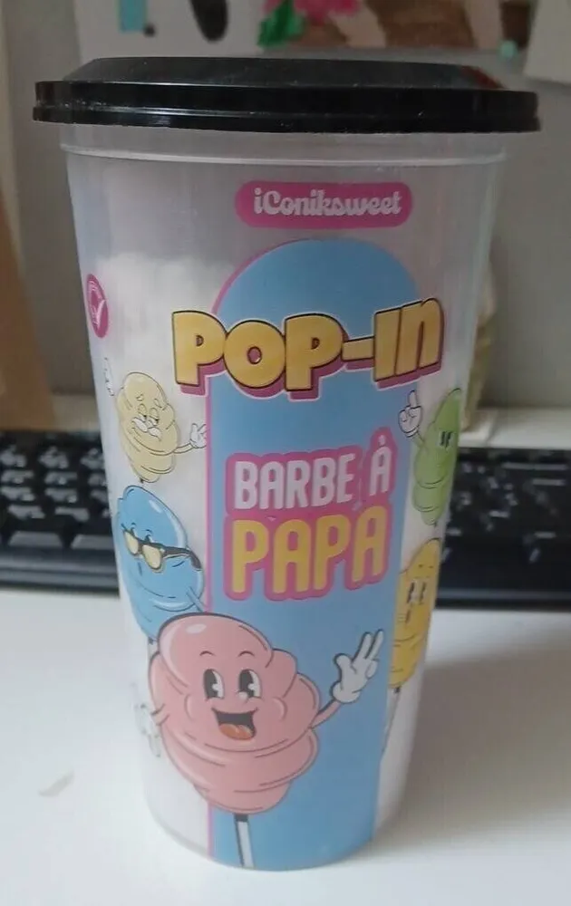 Pop in barbe à papa