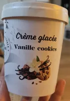 Crème glacée Vanille cookies
