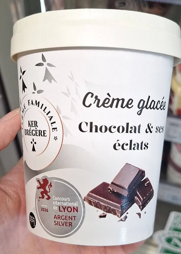 Crème glacée chocolat
