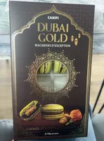 DUBAI GOLD MACARONS D'EXCEPTION