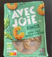 Rings chou kale basilic & sésame
