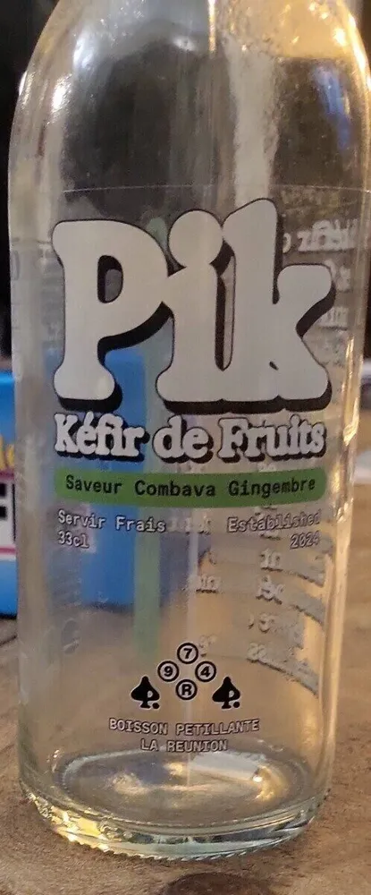 Kéfir de Fruits Saveur Combava Gingembre