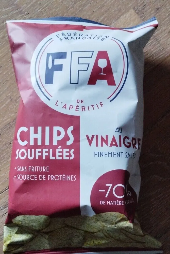 Chips soufflées au vinaigre