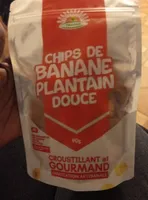 Chips de banane plantain douce