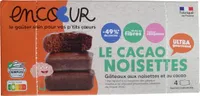 Gâteaux aux noisettes et au cacao