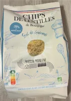 Chips de lentilles de bourgogne sel de guérande