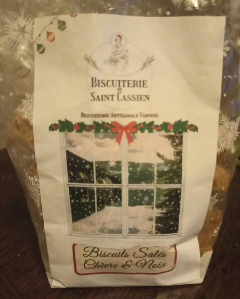 Biscuit salés chèvre & noix