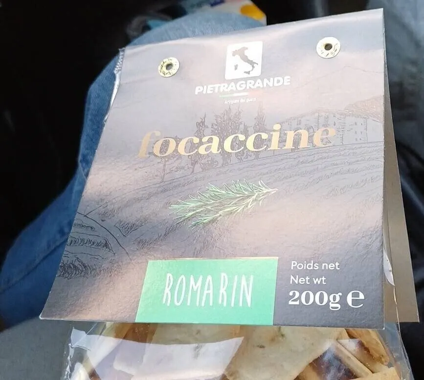 Focaccine Romarin