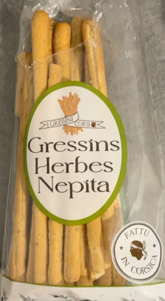Gressins Herbes Nepita