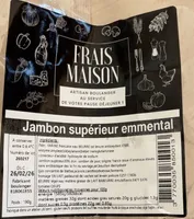 Sandwich jambon supérieur emmental