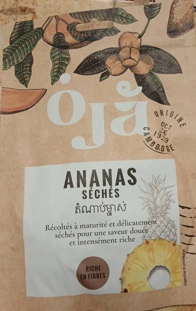 ananas séché oja