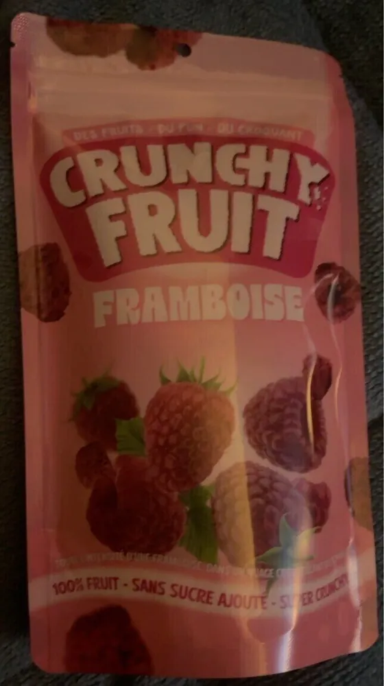 Crunchy fruit framboise